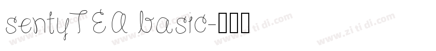 sentyTEA basic字体转换